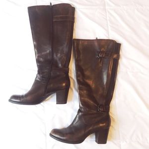 Born knee high leather boots